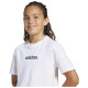 Adidas Παιδική κοντομάνικη μπλούζα Linear Tee Adidas Παιδική κοντομάνικη μπλούζα Linear Tee